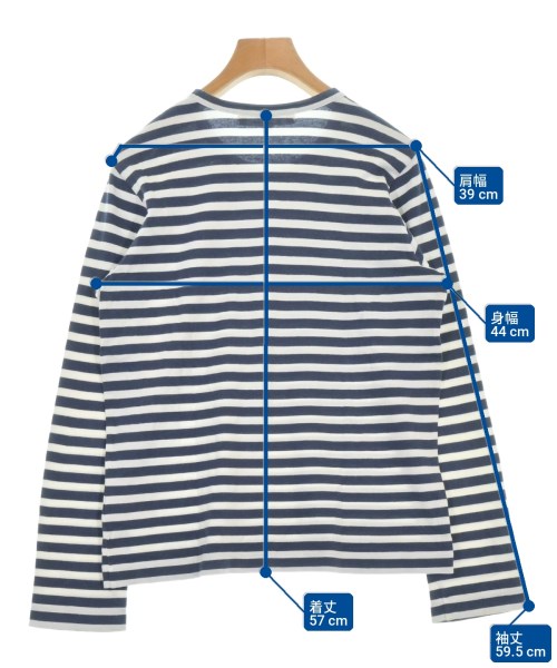 PLAY COMME des GARCONS（プレイコムデギャルソン）Tシャツ・カットソー 紺 サイズ:L レディース/2200704975064
