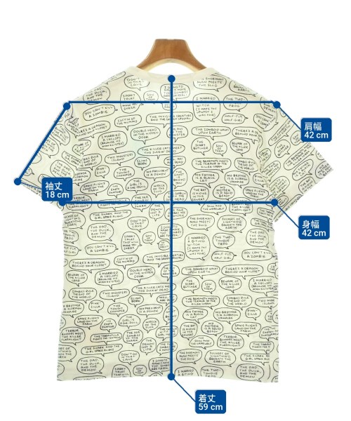 PLAY COMME des GARCONS（プレイコムデギャルソン）Tシャツ・カットソー 白 サイズ:S メンズ/2200699906036