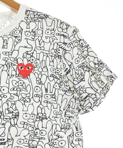 PLAY COMME des GARCONS（プレイコムデギャルソン）Tシャツ・カットソー 白 サイズ:S メンズ/2200699906043