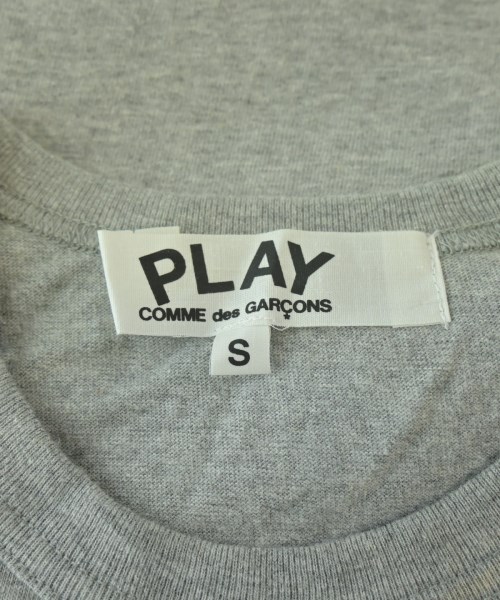 PLAY COMME des GARCONS（プレイコムデギャルソン）Tシャツ・カットソー グレー サイズ:S レディース/2200705171250