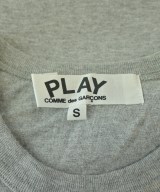 PLAY COMME des GARCONS（プレイコムデギャルソン）Tシャツ・カットソー グレー サイズ:S レディース/2200705171250