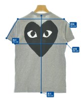 PLAY COMME des GARCONS（プレイコムデギャルソン）Tシャツ・カットソー グレー サイズ:S レディース/2200705171250