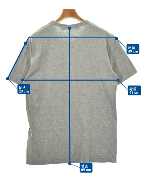 PLAY COMME des GARCONS（プレイコムデギャルソン）Tシャツ・カットソー グレー サイズ:XL メンズ/2200705368025