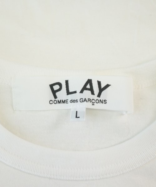 PLAY COMME des GARCONS（プレイコムデギャルソン）Tシャツ・カットソー 白 サイズ:L メンズ/2200703226037