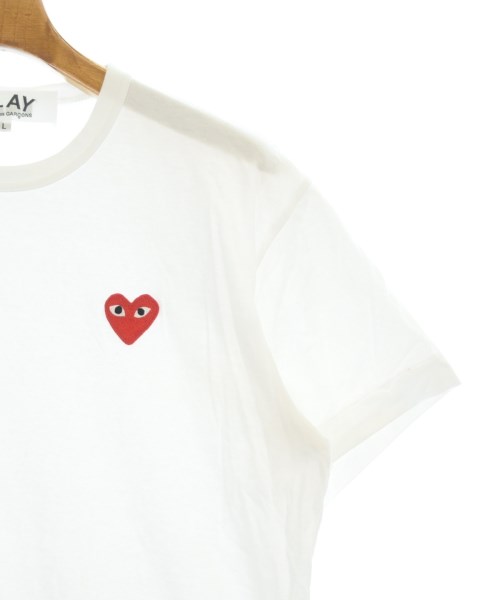 PLAY COMME des GARCONS（プレイコムデギャルソン）Tシャツ・カットソー 白 サイズ:L メンズ/2200703226037