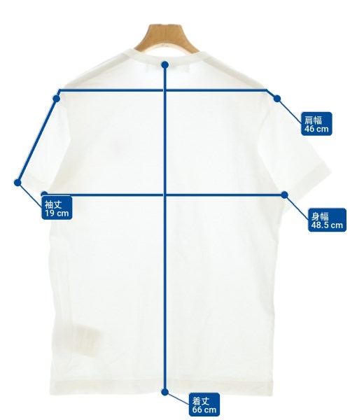 PLAY COMME des GARCONS（プレイコムデギャルソン）Tシャツ・カットソー 白 サイズ:L メンズ/2200703226037