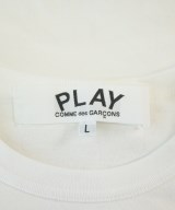 PLAY COMME des GARCONS（プレイコムデギャルソン）Tシャツ・カットソー 白 サイズ:L メンズ/2200703226037