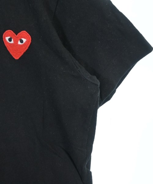 PLAY COMME des GARCONS（プレイコムデギャルソン）Tシャツ・カットソー 黒 サイズ:M レディース/2200705140249