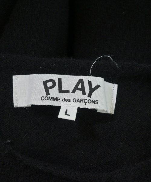 PLAY COMME des GARCONS（プレイコムデギャルソン）ニット・セーター 黒 サイズ:L レディース/2200705189170