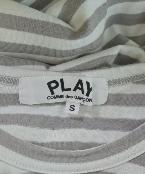 PLAY COMME des GARCONS（プレイコムデギャルソン）Tシャツ・カットソー グレー サイズ:S レディース/2200705510066