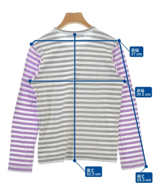 PLAY COMME des GARCONS（プレイコムデギャルソン）Tシャツ・カットソー グレー サイズ:S レディース/2200705510066