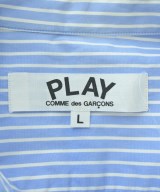PLAY COMME des GARCONS（プレイコムデギャルソン）カジュアルシャツ 青 サイズ:L レディース/2200702341038