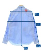 PLAY COMME des GARCONS（プレイコムデギャルソン）カジュアルシャツ 青 サイズ:L レディース/2200702341038