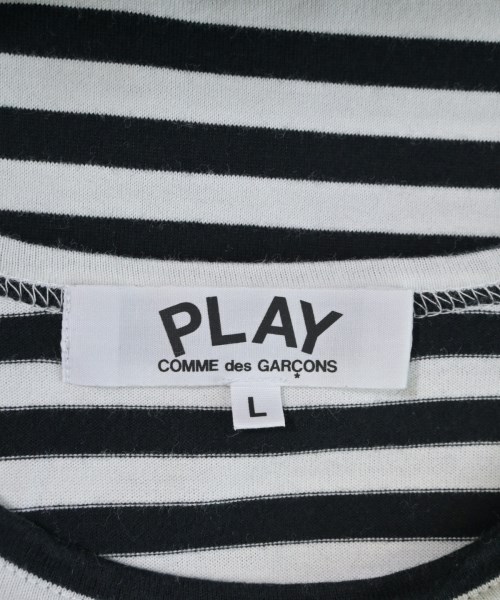 PLAY COMME des GARCONS（プレイコムデギャルソン）Tシャツ・カットソー 黒 サイズ:L レディース/2200702341076