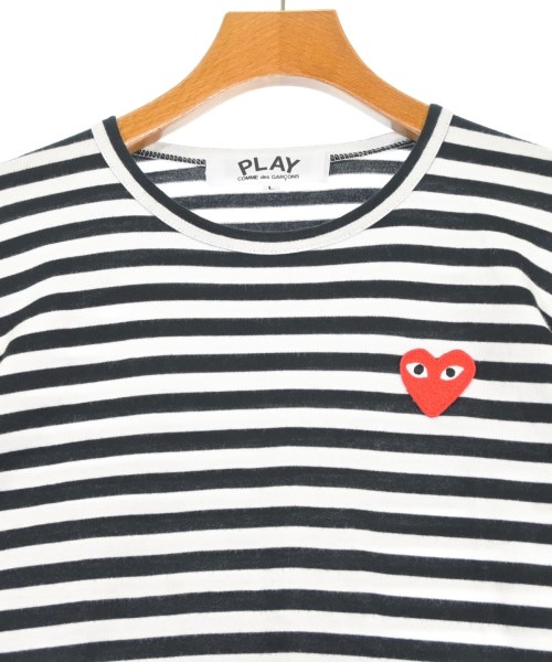 PLAY COMME des GARCONS（プレイコムデギャルソン）Tシャツ・カットソー 黒 サイズ:L レディース/2200702341076