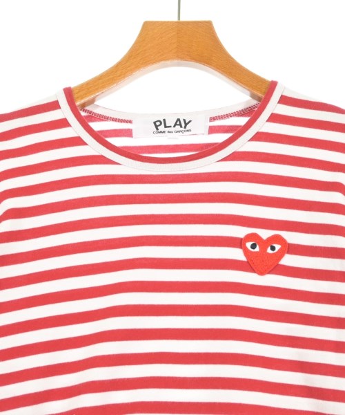 PLAY COMME des GARCONS（プレイコムデギャルソン）Tシャツ・カットソー 赤 サイズ:L レディース/2200702341083
