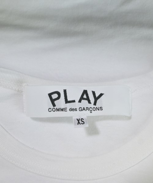 PLAY COMME des GARCONS（プレイコムデギャルソン）Tシャツ・カットソー 白 サイズ:XS レディース/2200702341090