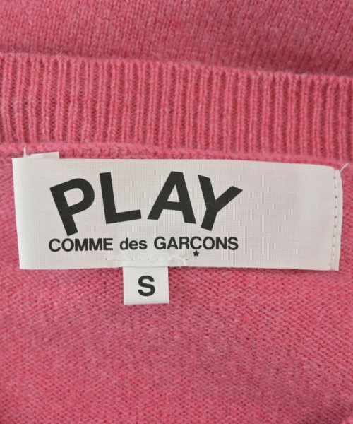 PLAY COMME des GARCONS（プレイコムデギャルソン）ニット・セーター ピンク サイズ:S レディース/2200702824043