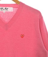 PLAY COMME des GARCONS（プレイコムデギャルソン）ニット・セーター ピンク サイズ:S レディース/2200702824043