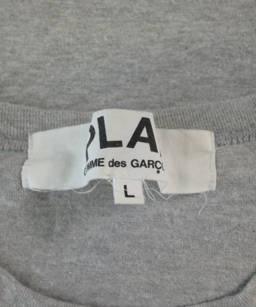 PLAY COMME des GARCONS（プレイコムデギャルソン）Tシャツ・カットソー グレー サイズ:L メンズ/2200705882033