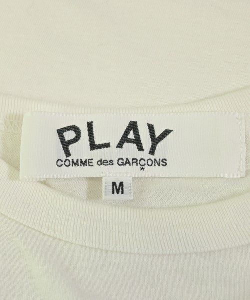 PLAY COMME des GARCONS（プレイコムデギャルソン）Tシャツ・カットソー 白 サイズ:M メンズ/2200706379013