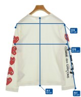PLAY COMME des GARCONS（プレイコムデギャルソン）Tシャツ・カットソー 白 サイズ:M メンズ/2200706379013