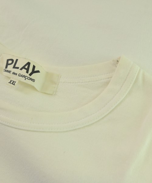PLAY COMME des GARCONS（プレイコムデギャルソン）Tシャツ・カットソー 白 サイズ:XXL メンズ/2200705804080