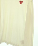 PLAY COMME des GARCONS（プレイコムデギャルソン）Tシャツ・カットソー 白 サイズ:XXL メンズ/2200705804080