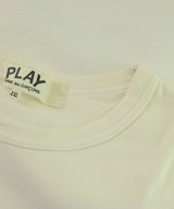 PLAY COMME des GARCONS（プレイコムデギャルソン）Tシャツ・カットソー 白 サイズ:XXL メンズ/2200705804080