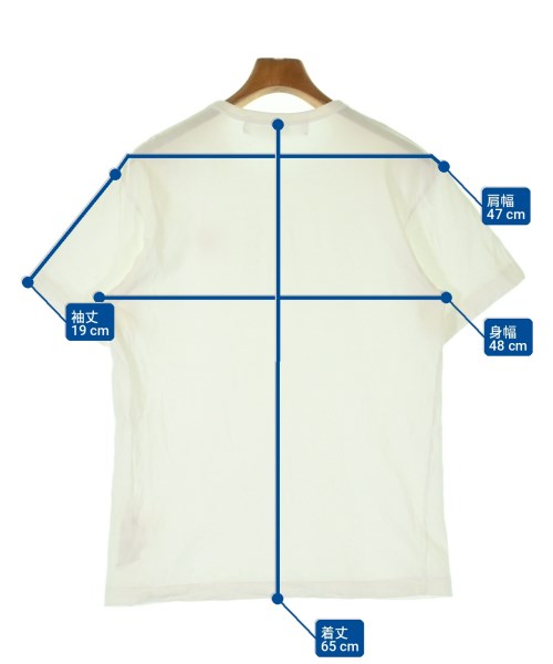 PLAY COMME des GARCONS（プレイコムデギャルソン）Tシャツ・カットソー 白 サイズ:L メンズ/2200707069012