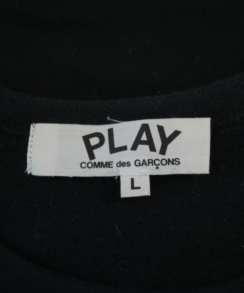 PLAY COMME des GARCONS（プレイコムデギャルソン）Tシャツ・カットソー 黒 サイズ:L レディース/2200707133041