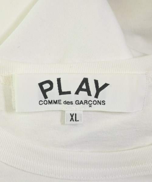 PLAY COMME des GARCONS（プレイコムデギャルソン）Tシャツ・カットソー 白 サイズ:XL メンズ/2200704075108