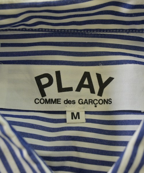 PLAY COMME des GARCONS（プレイコムデギャルソン）カジュアルシャツ 青 サイズ:M メンズ/2200704841024