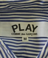 PLAY COMME des GARCONS（プレイコムデギャルソン）カジュアルシャツ 青 サイズ:M メンズ/2200704841024