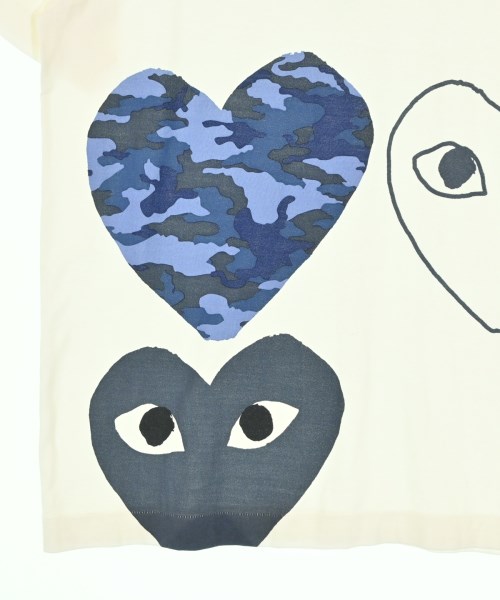 PLAY COMME des GARCONS（プレイコムデギャルソン）Tシャツ・カットソー 白 サイズ:L メンズ/2200707732084