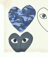 PLAY COMME des GARCONS（プレイコムデギャルソン）Tシャツ・カットソー 白 サイズ:L メンズ/2200707732084