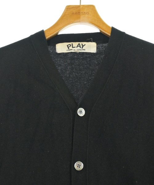 PLAY COMME des GARCONS（プレイコムデギャルソン）カーディガン 黒 サイズ:S メンズ/2200705732031