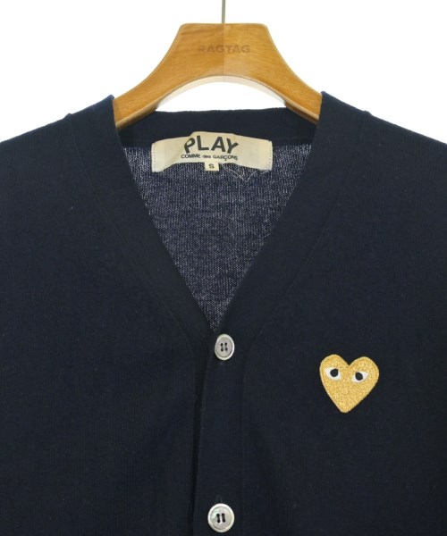 PLAY COMME des GARCONS（プレイコムデギャルソン）カーディガン 黒 サイズ:S メンズ/2200705732048