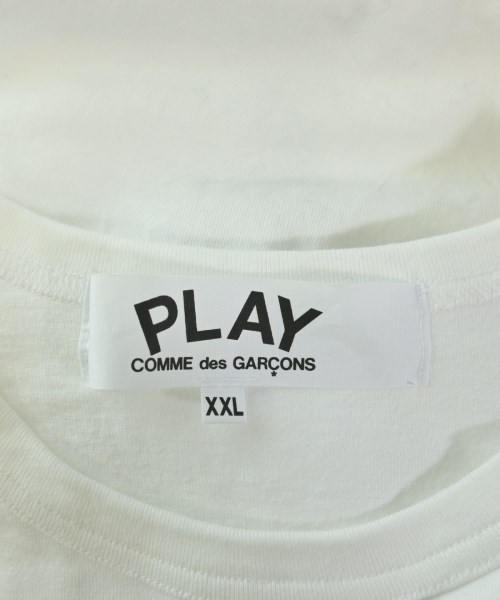 PLAY COMME des GARCONS（プレイコムデギャルソン）Tシャツ・カットソー 白 サイズ:XXL メンズ/2200707335261