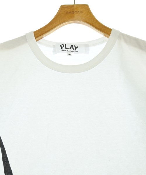 PLAY COMME des GARCONS（プレイコムデギャルソン）Tシャツ・カットソー 白 サイズ:XXL メンズ/2200707335261