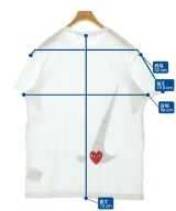 PLAY COMME des GARCONS（プレイコムデギャルソン）Tシャツ・カットソー 白 サイズ:XXL メンズ/2200707335261
