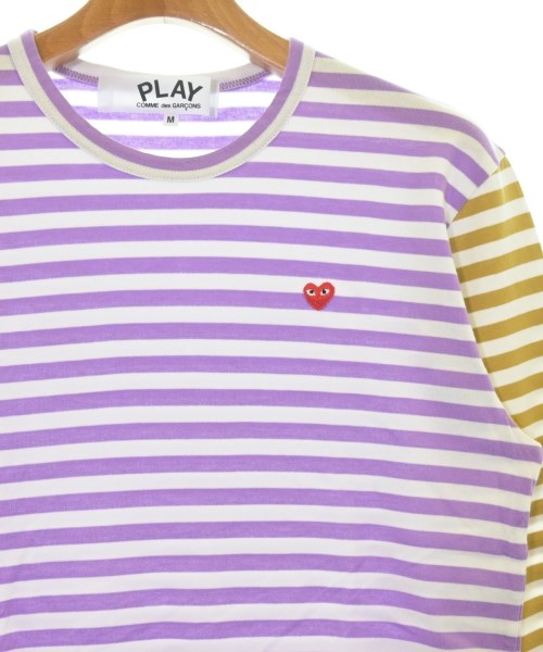 PLAY COMME des GARCONS（プレイコムデギャルソン）Tシャツ・カットソー 紫 サイズ:M メンズ/2200708014103