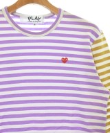 PLAY COMME des GARCONS（プレイコムデギャルソン）Tシャツ・カットソー 紫 サイズ:M メンズ/2200708014103