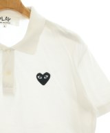 PLAY COMME des GARCONS（プレイコムデギャルソン）ポロシャツ 白 サイズ:L メンズ/2200708044063