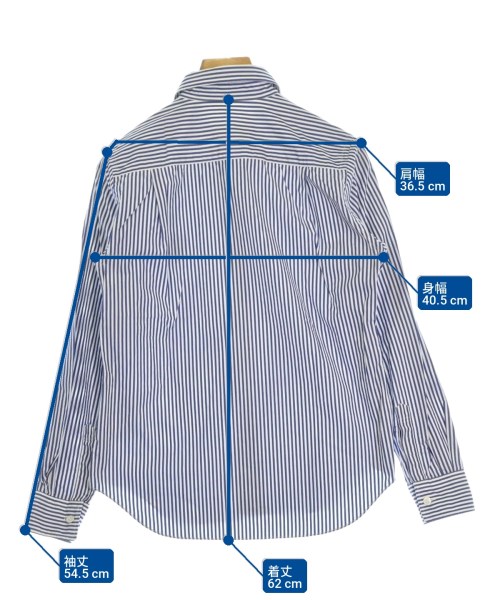 PLAY COMME des GARCONS（プレイコムデギャルソン）カジュアルシャツ 紺 サイズ:XS レディース/2200708446119