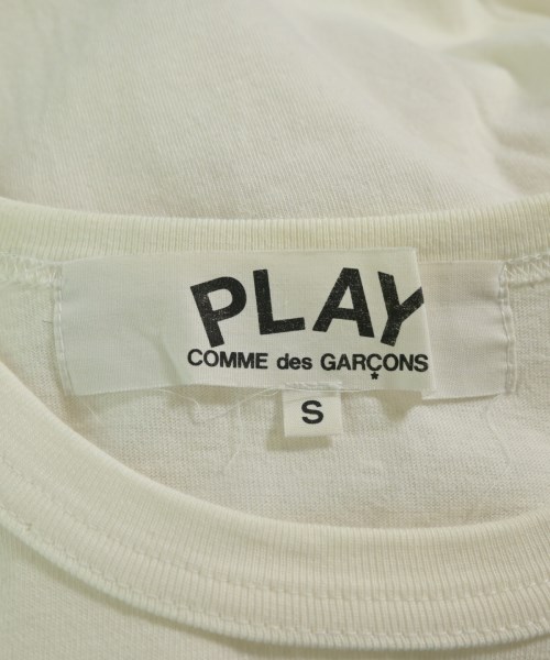 PLAY COMME des GARCONS（プレイコムデギャルソン）Tシャツ・カットソー 白 サイズ:S メンズ/2200707437118