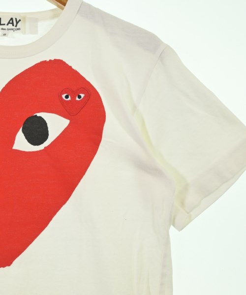 PLAY COMME des GARCONS（プレイコムデギャルソン）Tシャツ・カットソー 白 サイズ:S メンズ/2200707437118