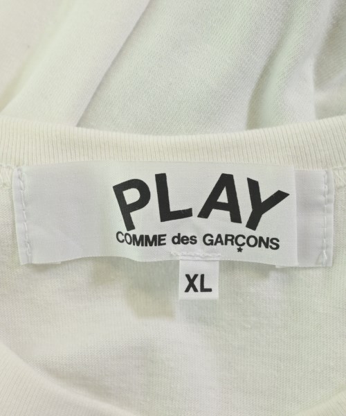 PLAY COMME des GARCONS（プレイコムデギャルソン）Tシャツ・カットソー 白 サイズ:XL メンズ/2200709629023