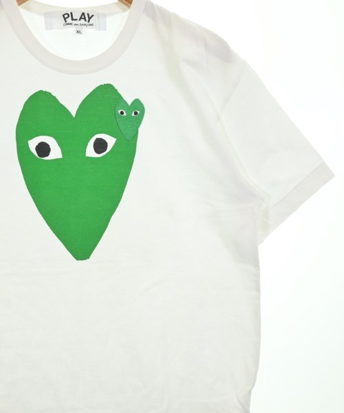 PLAY COMME des GARCONS（プレイコムデギャルソン）Tシャツ・カットソー 白 サイズ:XL メンズ/2200709629023