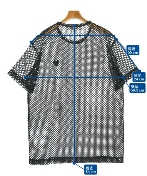 PLAY COMME des GARCONS（プレイコムデギャルソン）Tシャツ・カットソー 黒 サイズ:XXL メンズ/2200710373014
